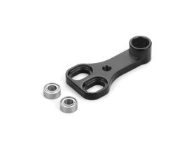 XRAY X4F ADJUSTABLE ALU SERVO SAVER ARM BLACK SWISS 7075...