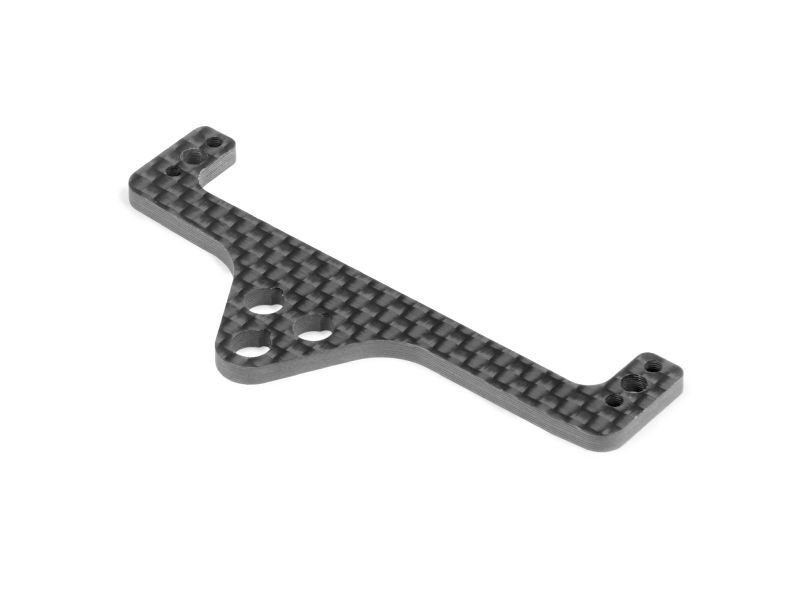 XRAY X10 CARBON REAR POD UPPER PLATE FOR 1-PIECE CHASSIS / XRA373560