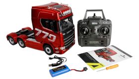 AMEWI / Scania 770 S Zugmaschine 6x4 1:18 RTR rot / 22717