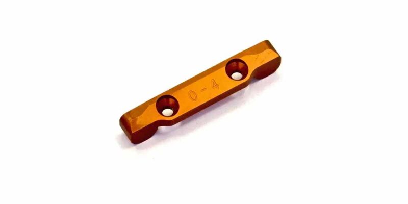 KYOSHO Querlenkeraufnahme Alu Kyosho Mini-Z AWD DWS (Caster 0 Toe 4) / K.MDW102B-04
