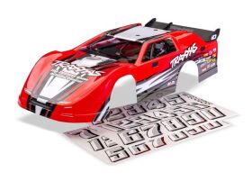 TRAXXAS Karosserie Slash Late Model komplett rot /...