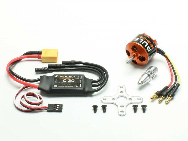 PULSAR Motor / Regler P15 Antriebsset (KV=1000) / 19945