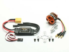 PULSAR Motor / Regler P15 Antriebsset (KV=1000) / 19945