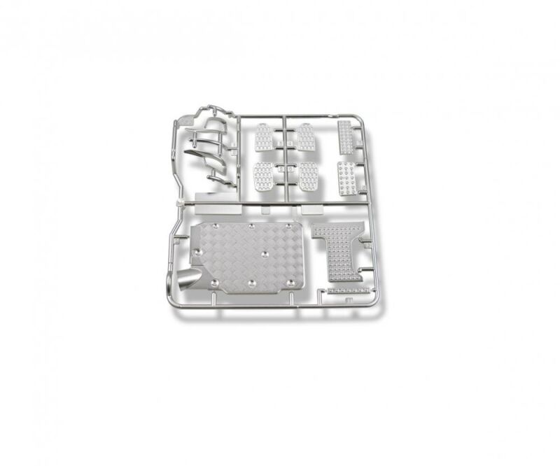 TAMIYA GG-Teile Trittbretter Chrom Scania 56379 / 319007738