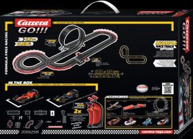 Carrera GO!!! Autorennbahn Set Formula Free Racing...