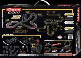 Carrera GO!!! Autorennbahn Set Max Competition / 20062574
