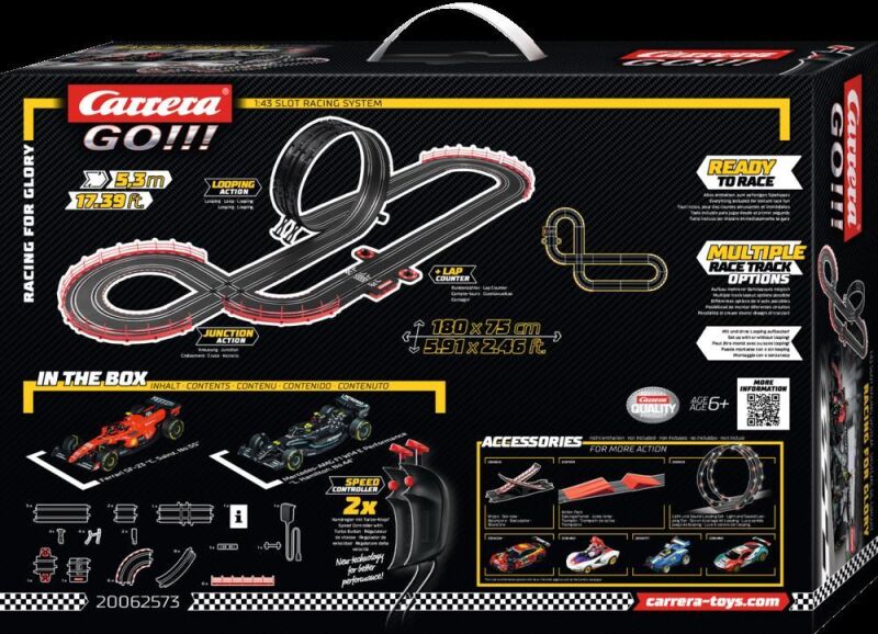 Carrera GO!!! Autorennbahn Set Racing for Glory / 20062573