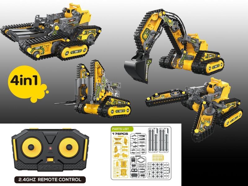 Revell Engineers - Bauen, Forschen, Entdecken RC Engineering Vehicle 4in1 / 21304