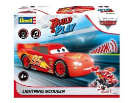 Revell Bausatz zum Zusammenstecken mehrfarbig Lightning McQueen Disney-Cars Auto mit Licht&Sound / 06562