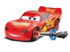 Revell Bausatz zum Zusammenstecken mehrfarbig Lightning McQueen Disney-Cars Auto mit Licht&Sound / 06562