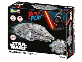 Revell Bausatz zum Zusammenstecken mehrfarbig Millennium Falcon (Light/Sound): Build & Play / 06566