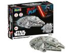 Revell Bausatz zum Zusammenstecken mehrfarbig Millennium Falcon (Light/Sound): Build & Play / 06566