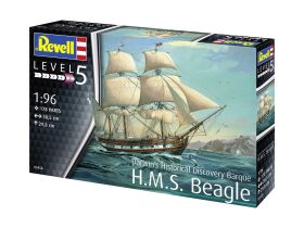 Revell Modellbausatz Darwins Historical Discovery Barque H.M.S. Beagle / 05458