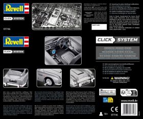 Revell Bausatz zum Zusammenstecken mehrfarbig James Bond Aston Martin DB5 Click System / 07746