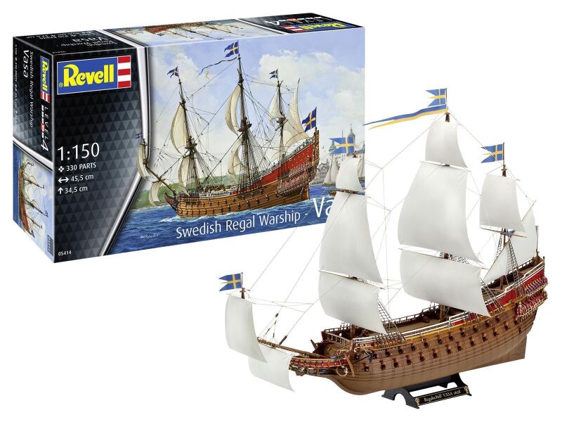 Revell Modellbausatz Swedish Regal Warship "Vasa" / 05414