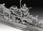 Revell Modellbausatz mit Basiszubehör Starter Kit Battleship Gneisenau / 75181