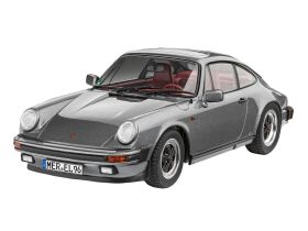 Revell Modellbausatz mit Basiszubehör Model Set Porsche 911 Carrera 3.2 Coupé (G-Model) / 67688