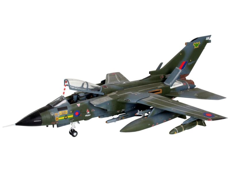 Revell Modellbausatz mit Basiszubehör Model Set Tornado GR.1 RAF / 64619