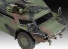 Revell Modellbausatz mit Basiszubehör Model Set Spähwagen Fennek / 63356