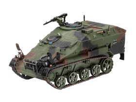 Revell Modellbausatz mit Basiszubehör Model Set Wiesel 2 LeFlaSys BF/UF / 63336