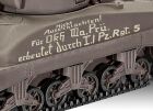 Revell Modellbausatz mit Basiszubehör Model Set Sherman M4A1 / 63290