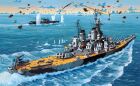 Revell Modellbausatz mit Basiszubehör Model Set Battleship USS New Jersey / 65183