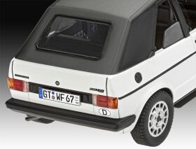 Revell Modellbausatz mit Basiszubehör Geschenkset "50 Years of the VW Golf 1" / 05636