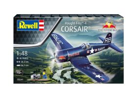 Revell Modellbausatz mit Basiszubehör Geschenkset Flying Bulls Vought F4U-4 Corsair / 05641