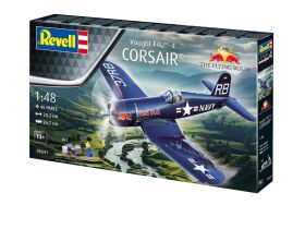 Revell Modellbausatz mit Basiszubehör Geschenkset Flying Bulls Vought F4U-4 Corsair / 05641