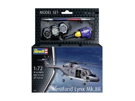 Revell Modellbausatz mit Basiszubehör Model Set Westland Lynx Mk.88 / 63805