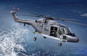 Revell Modellbausatz mit Basiszubehör Model Set Westland Lynx Mk.88 / 63805