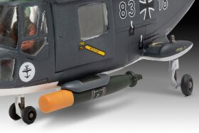 Revell Modellbausatz mit Basiszubehör Model Set Westland Lynx Mk.88 / 63805