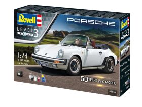 Revell Modellbausatz mit Basiszubehör Geschenkset 50 Years of Porsche 911 G-Model / 05646