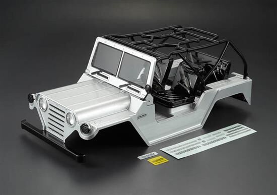 Killerbody 1/10 Crawler WARRIOR, Silber, RTU all-In / KB48443