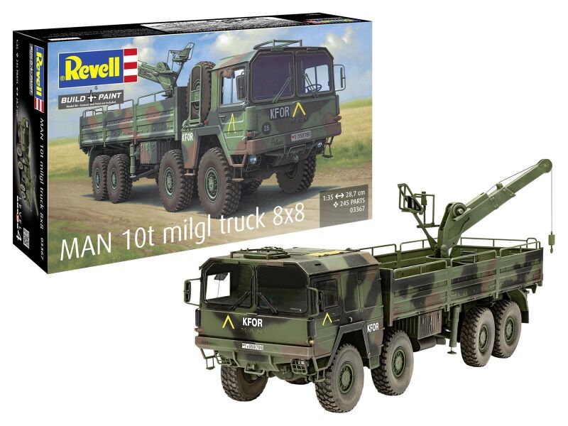 Revell Modellbausatz MAN 10t milgl truck 8x8 / 03367