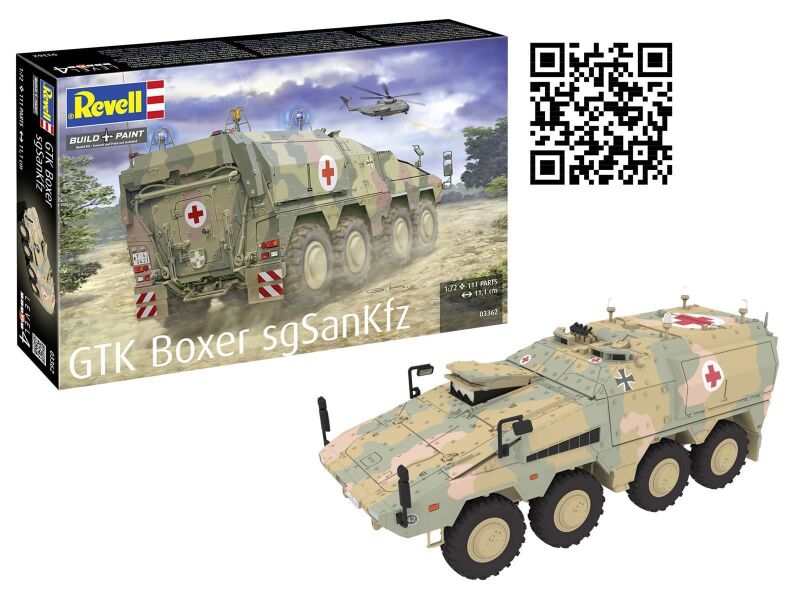 Revell Modellbausatz GTK Boxer sgSanKfz / 03362