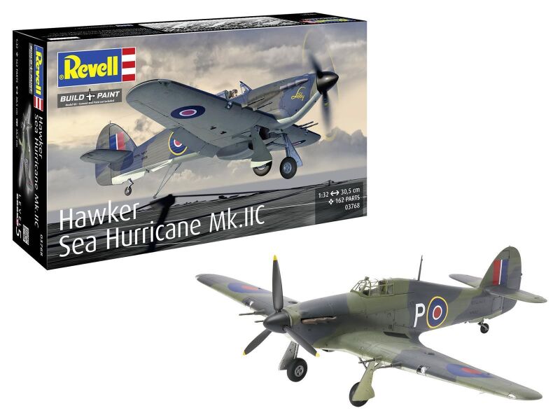 Revell Modellbausatz Hawker Sea Hurricane Mk.IIC / 03768