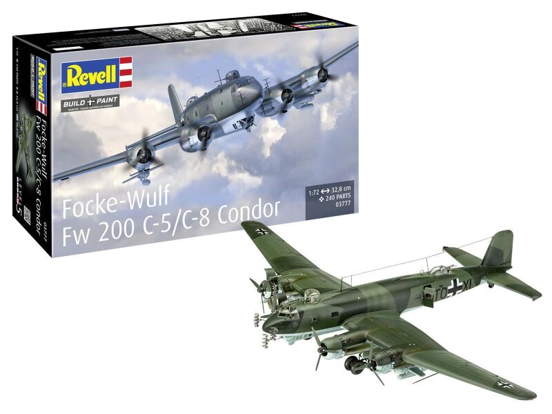 Revell Modellbausatz Focke-Wulf Fw 200 C-5/C-8 Condor / 03777