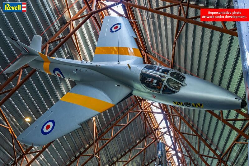 Revell Modellbausatz Hawker Hunter T.7/T.7A / 03786