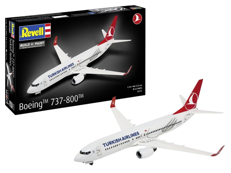 Revell Modellbausatz Boeing 737-800 "Turkish Airlines" / 03772