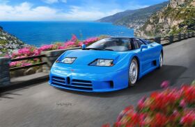 Revell Modellbausatz Bugatti EB110 / 07353