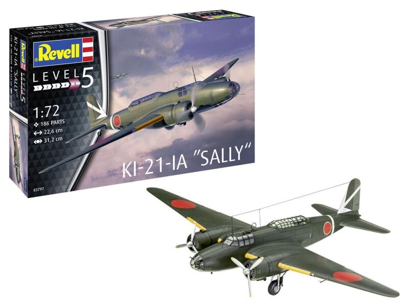 Revell Modellbausatz KI-21-lA "Sally" / 03797