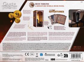 Handgefertigte Miniaturwelten zum Zusammenbauen Tiny Adventures - House of the Dragon "Iron Throne / 00531