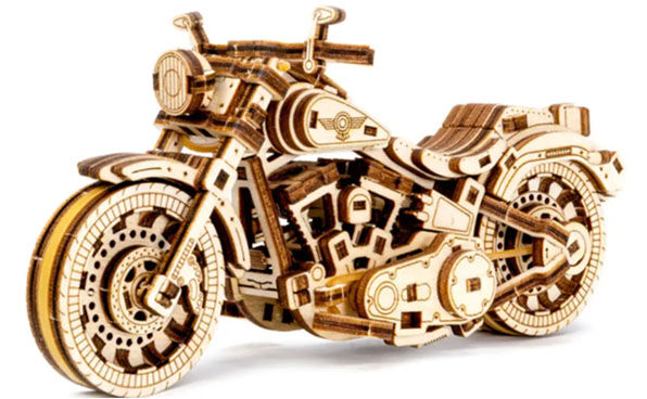 Holzfunktionsmodelle zum Zusammenbauen Tiny Adventures - Cruiser V-Twin / 00614
