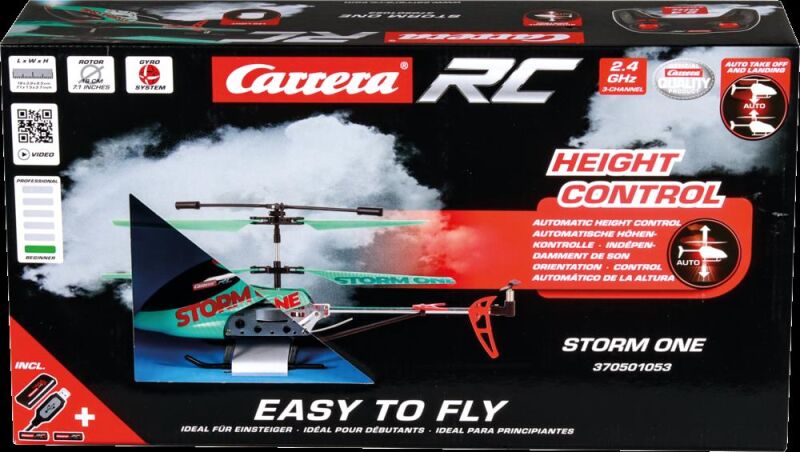 Carrera RC Ferngesteuerter Hubschrauber 2,4 GHz Storm One / 370501053