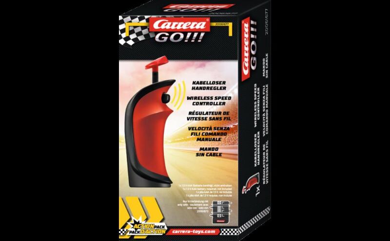 Carrera GO!!! Zubehör GO!!! WIRELESS Handregler solo / 20061677