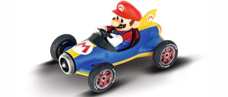 Carrera RC Ferngesteuertes Auto 2,4GHz Mario Kart(TM) Mach 8, Mario / 370181066