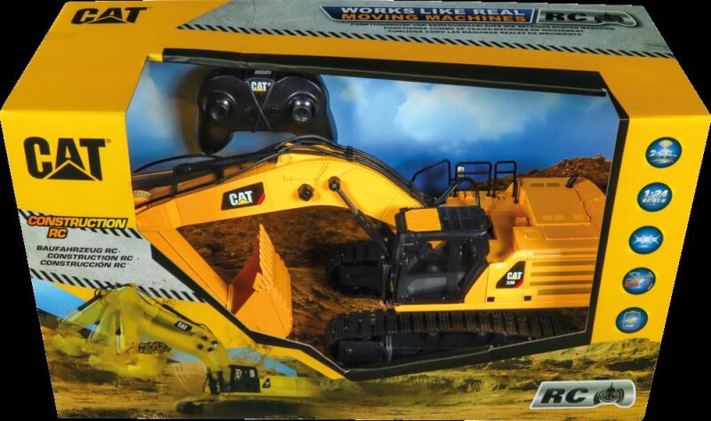 Caterpillar Ferngesteuertes Baustellenfahrzeug 1:24 RC Cat® 336 Löffelbagger / 37025001