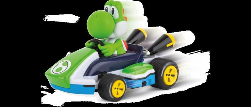 Carrera RC Ferngesteuertes Auto 2,4GHz Mario Kart(TM) Race Kart 1:32, Yoshi / 370320002