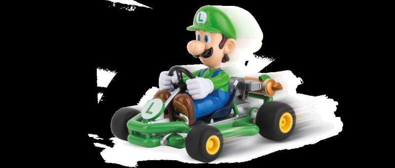 Carrera RC Ferngesteuertes Auto 2,4GHz Mario Kart(TM) Pipe Kart, Luigi / 370200984P